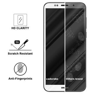 Cadorabo  Plein écran Film de protection compatible avec Huawei Y5 PRIME 2018 / Y5 2018 - Verre de protection d'écran durci (Tempered) d'une dureté de 9H avec 3D Touch 