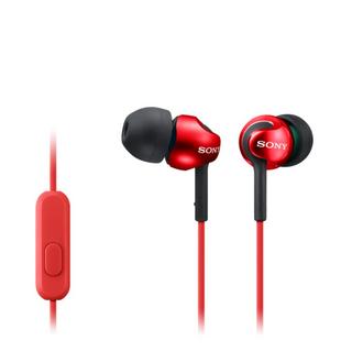 SONY  MDR-EX110AP roter In-Ear-Kopfhörer 