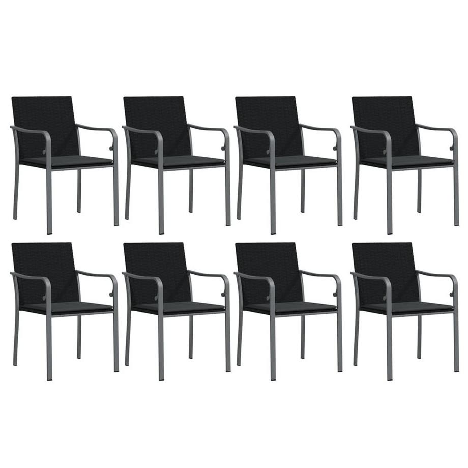 VidaXL set da pranzo da giardino Polirattan  