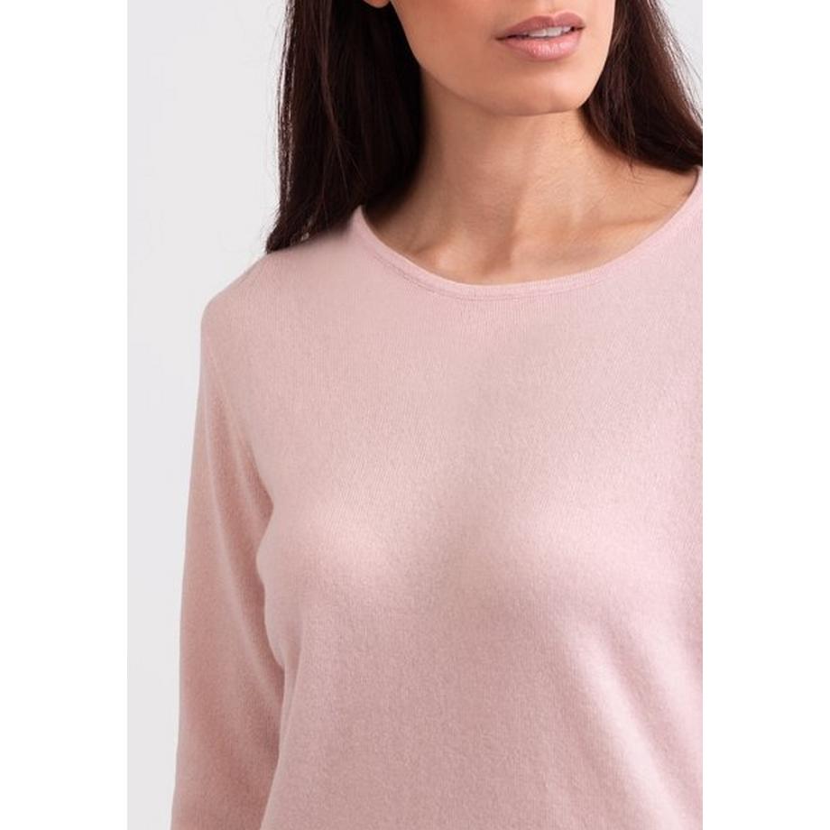 CASH-MERE.CH Kaschmir Rundhals Pullover  