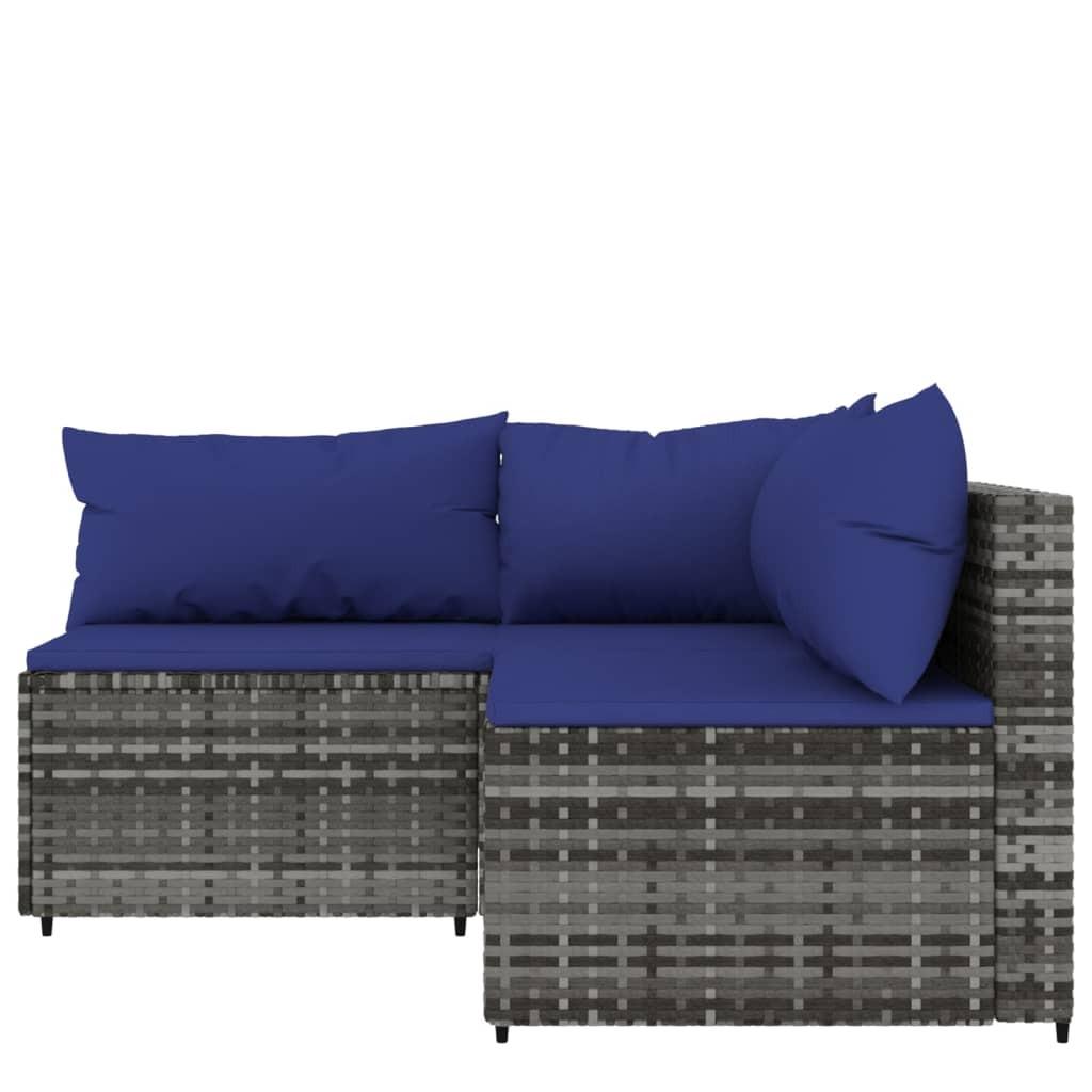 VidaXL Garten lounge set poly-rattan  