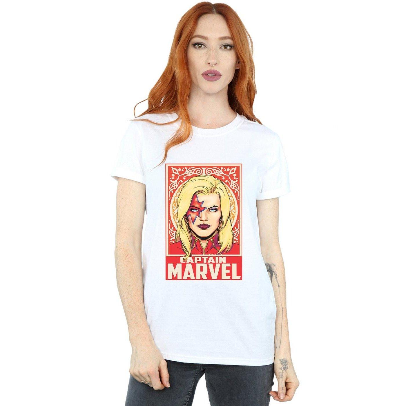 Captain Marvel  Ornament TShirt 