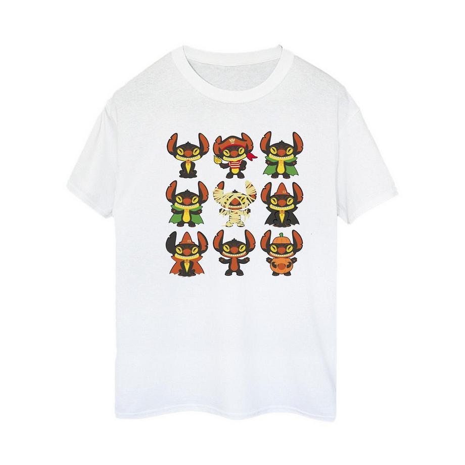 Disney Stitch Halloween Personnage Imprimé T-Shirt  