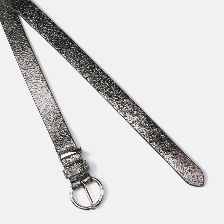 La Redoute Collections Ceinture en Cuir à Boucle  