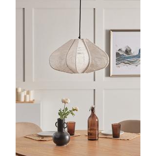 Beliani Lampadario en Cotone Boho PULAI  