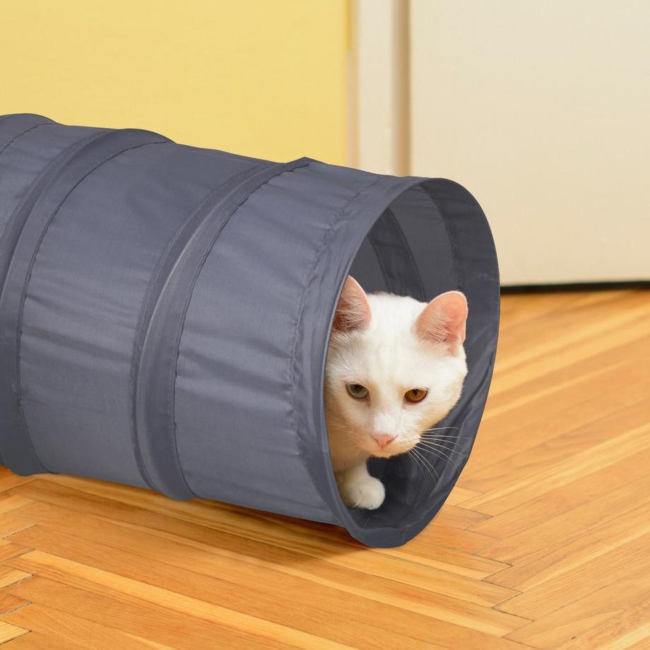 B2X  Tunnel pieghevole per gatti a 4 uscite 