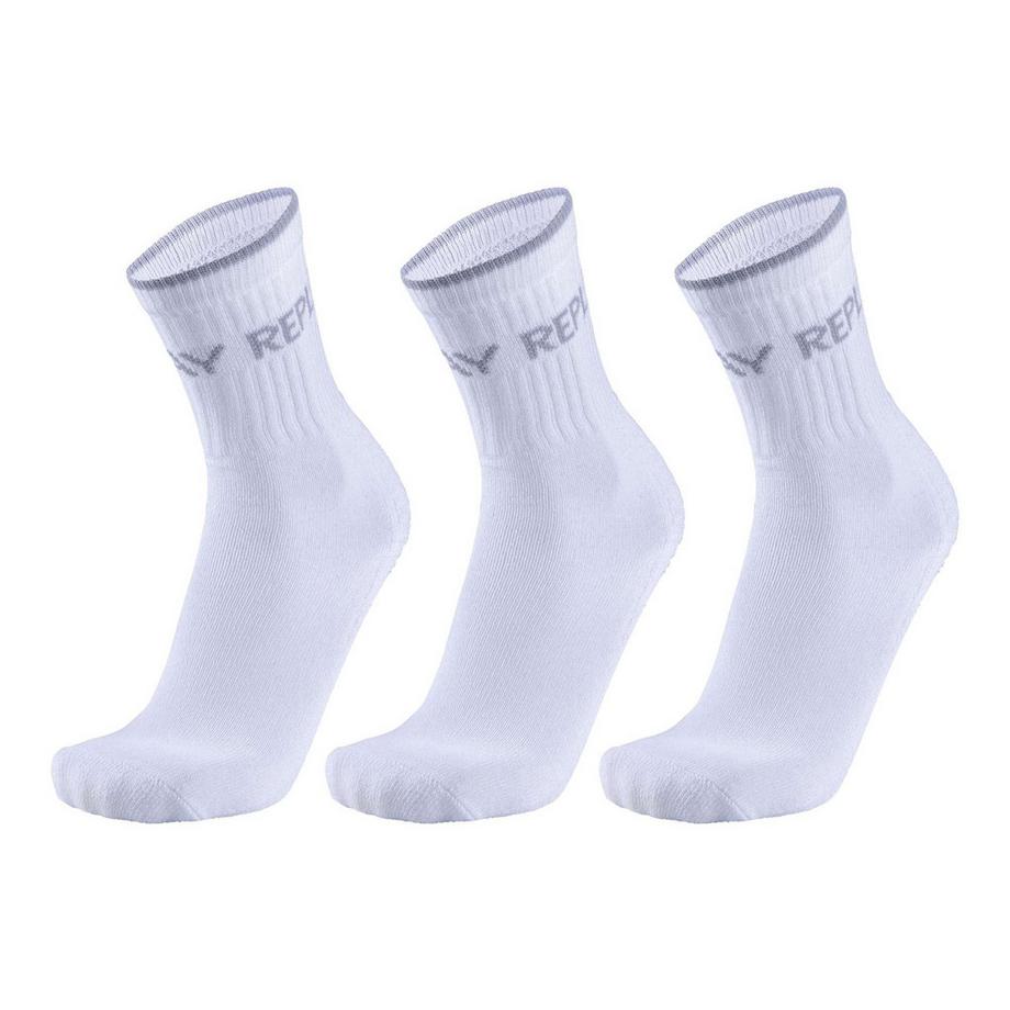 Socken  3er Pack-REPLAY TENNIS Leg Logo 3Prs Banderole