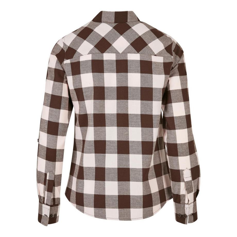 URBAN CLASSICS Camicia Flanella Quadri Donna  