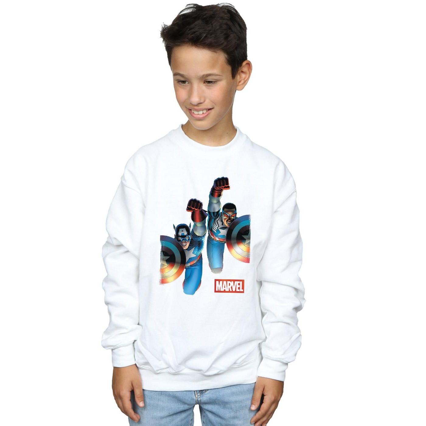 MARVEL  Side By Side Sweatshirt 