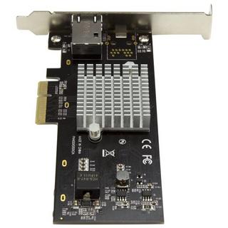 STARTECH  Scheda di Rete RJ 45 Ethernet PCI express ad 1 porta da 10GBase - Adattatore PCIe NIC Gigabit Ethernet 