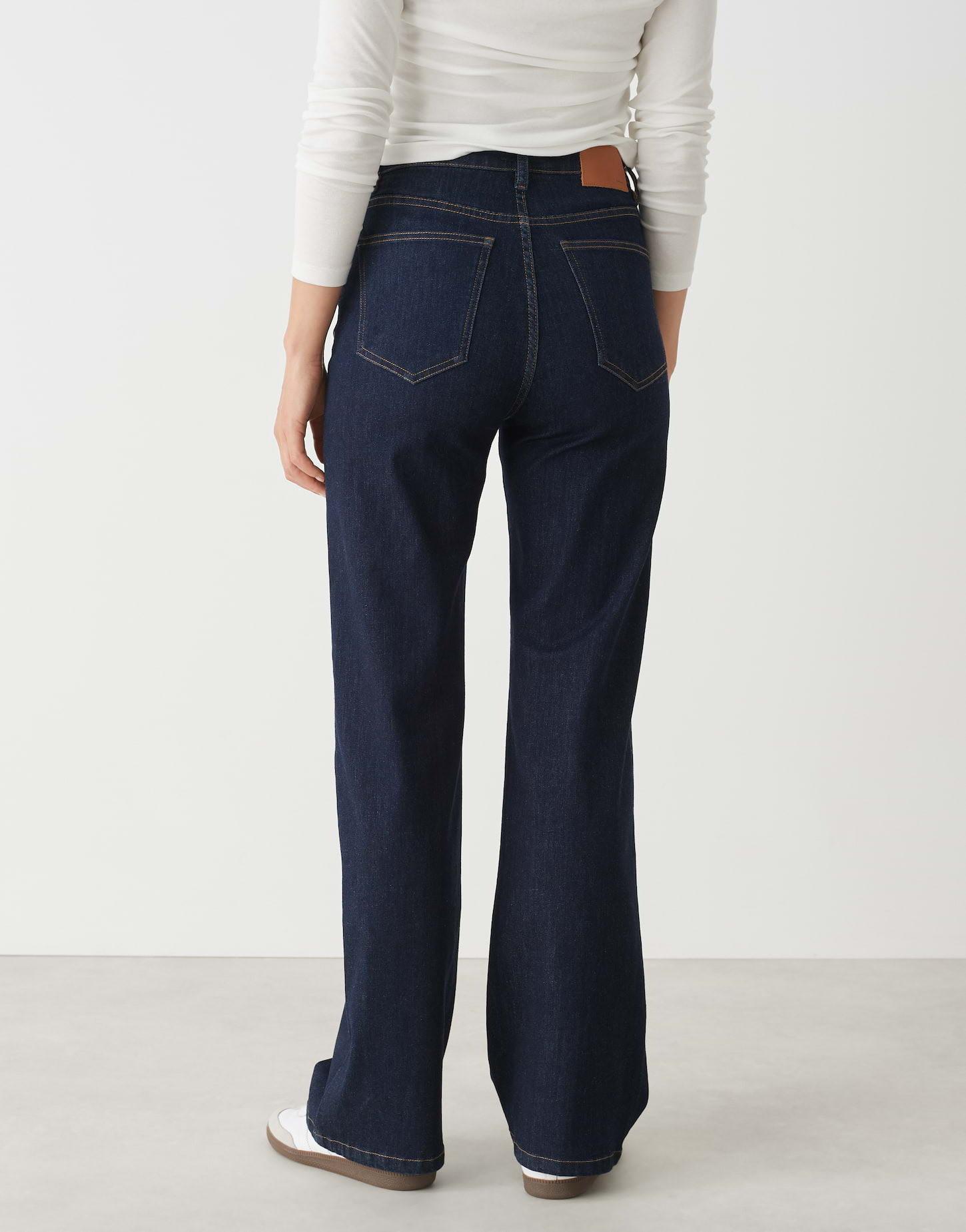 OPUS  Wide Leg Jeans Marli crisscross 