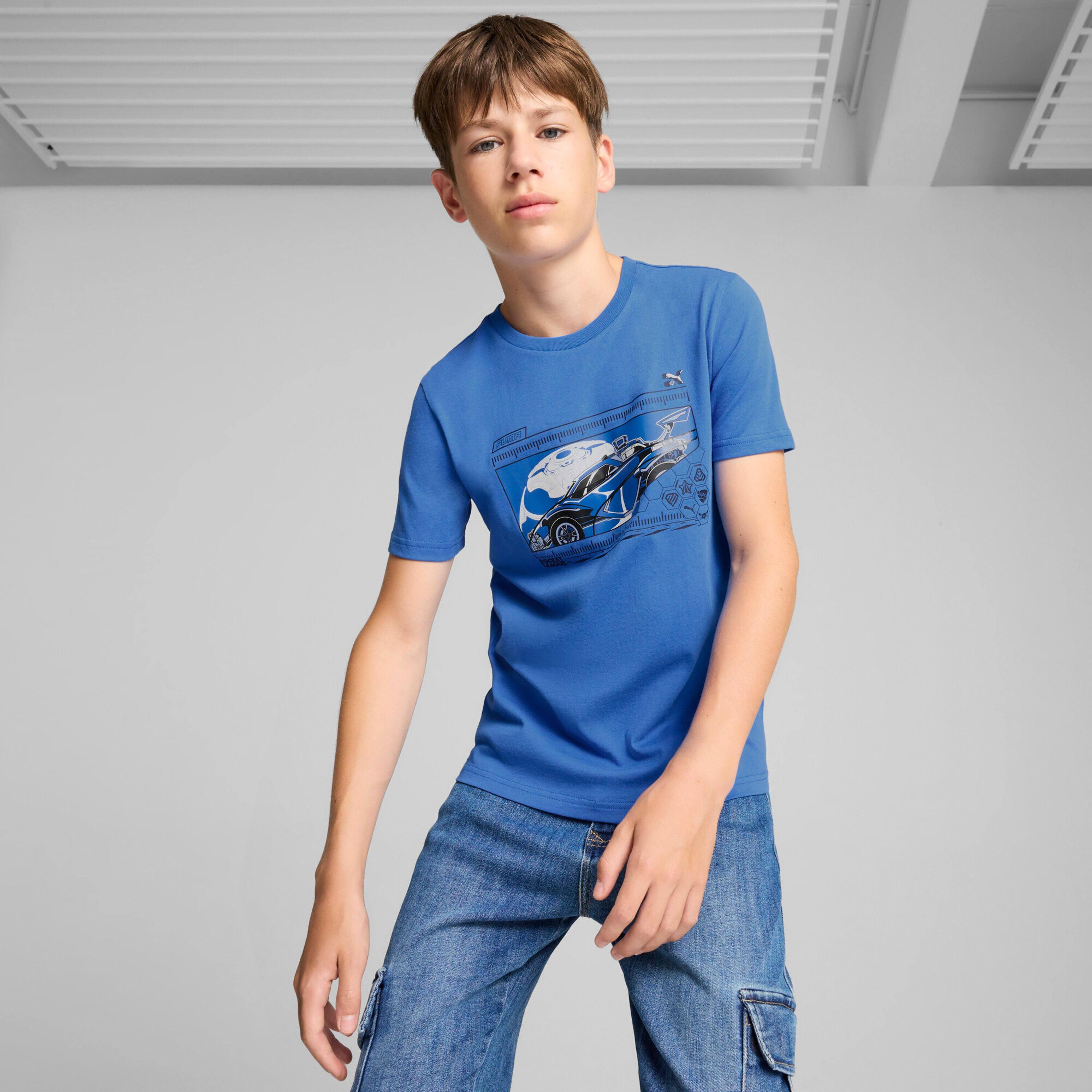 PUMA  t-shirt enfant x rrocket league graphic 