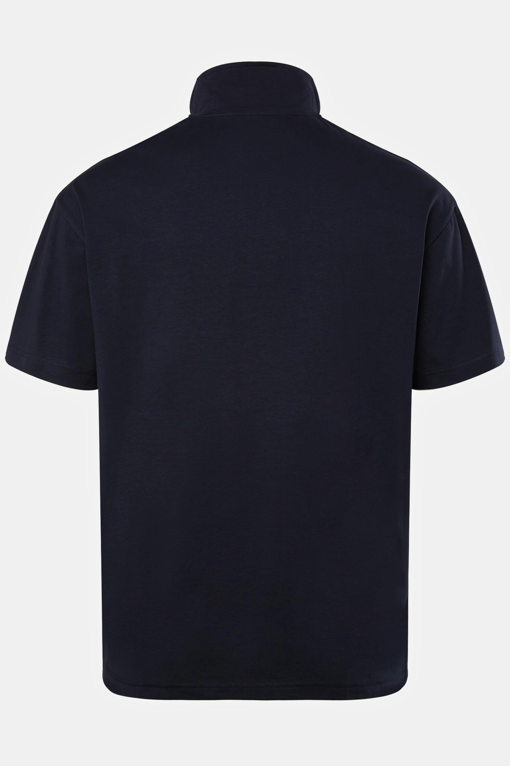 Sthuge Poloshirt Halbarm Zipper  