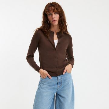 Geknöpfte Strickjacke