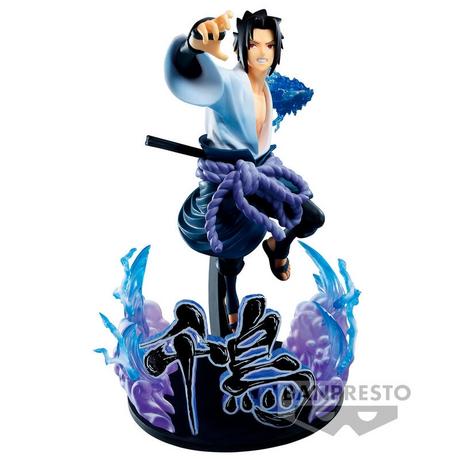 Banpresto  Naruto Shippuden Vibration Stars Sasuke Uchiha Sonderfigur 20cm 