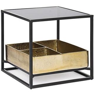 mutoni Table d'appoint Mavila avec conteneur 42x42  