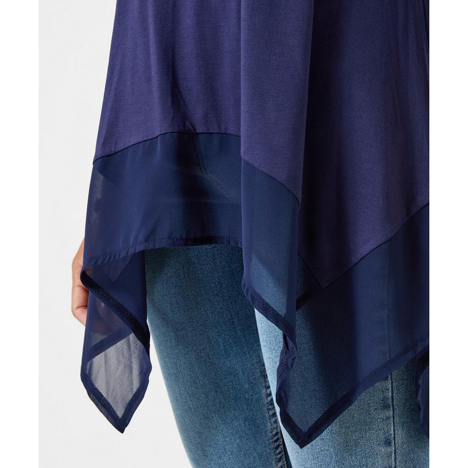 Joe Browns Matilda Jersey Tunika mit Chiffonbesatz  