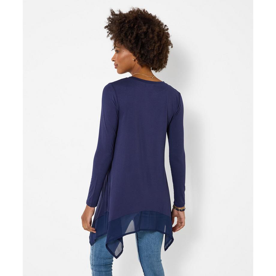Joe Browns Matilda Jersey Tunika mit Chiffonbesatz  