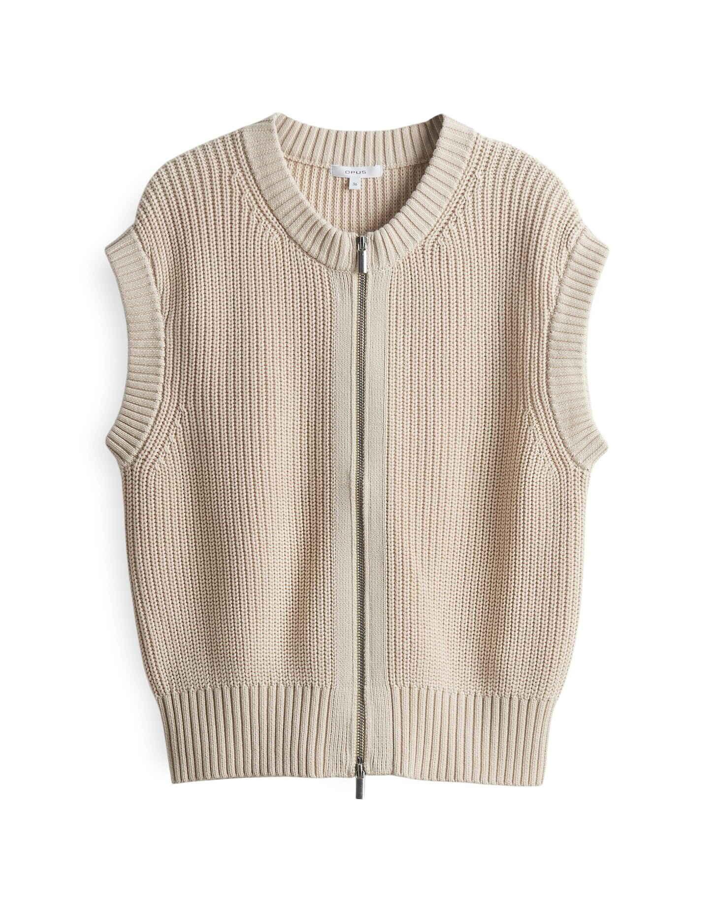 OPUS  Gilet en tricot Dufka Forme en O 