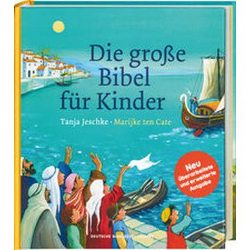 Die große Bibel für Kinder. Von der Schöpfungsgeschichte bis zum Pfingstwunder: 36 Bibelgeschichten mit doppelseitigen Bildern & leicht verständlichen Texten zum Vorlesen für Kinder ab 4 Jahren