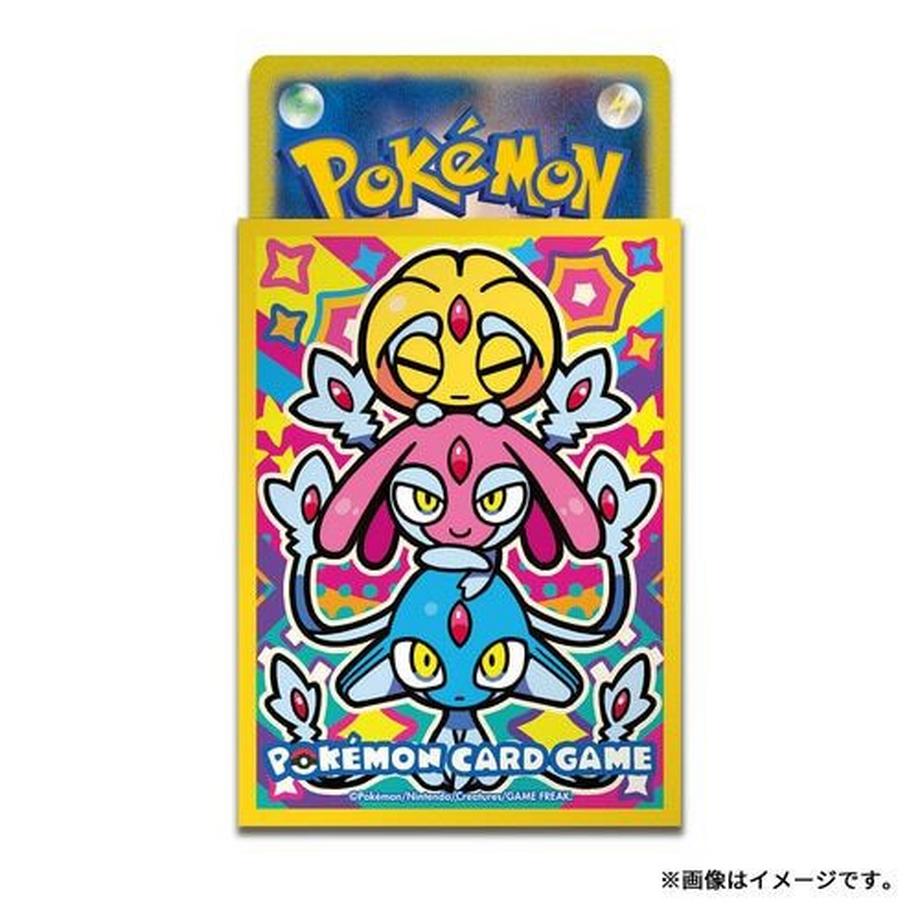 Pokémon  Pokemon Center Deck Sleeves Colorful Triple Uxie & Mesprit & Azelf 