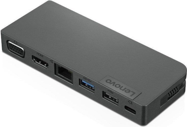 lenovo  4X90S92381 Notebook-Dockingstation & Portreplikator Kabelgebunden USB 3.2 Gen 1 (3.1 Gen 1) Type-C Grau 