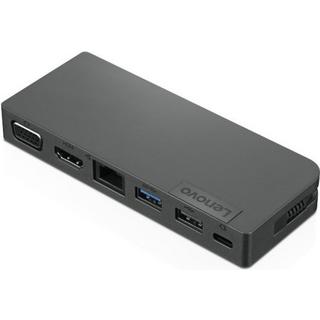 lenovo  4X90S92381 Notebook-Dockingstation & Portreplikator Kabelgebunden USB 3.2 Gen 1 (3.1 Gen 1) Type-C Grau 