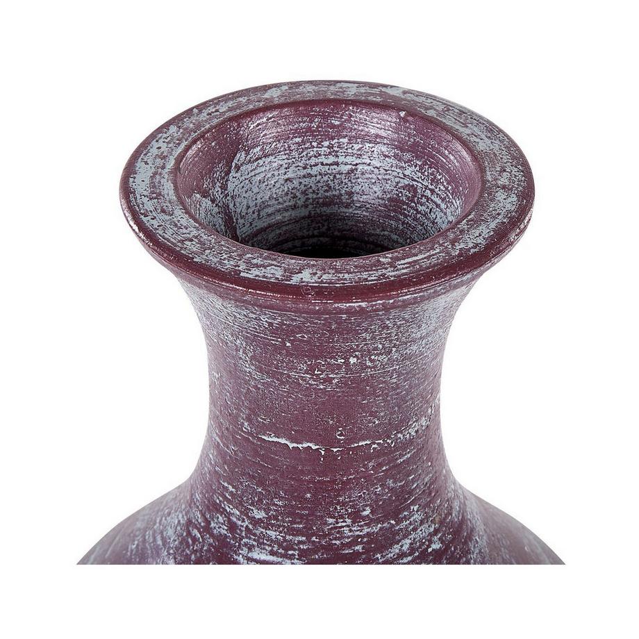 Beliani Vase décoratif en Terre cuite Rustique KARDIA  