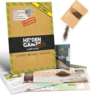 Hidden Games  Hidden Games HGFA03MVFR gioco da tavolo Green poison case 3 90 min Carta da gioco Detective 