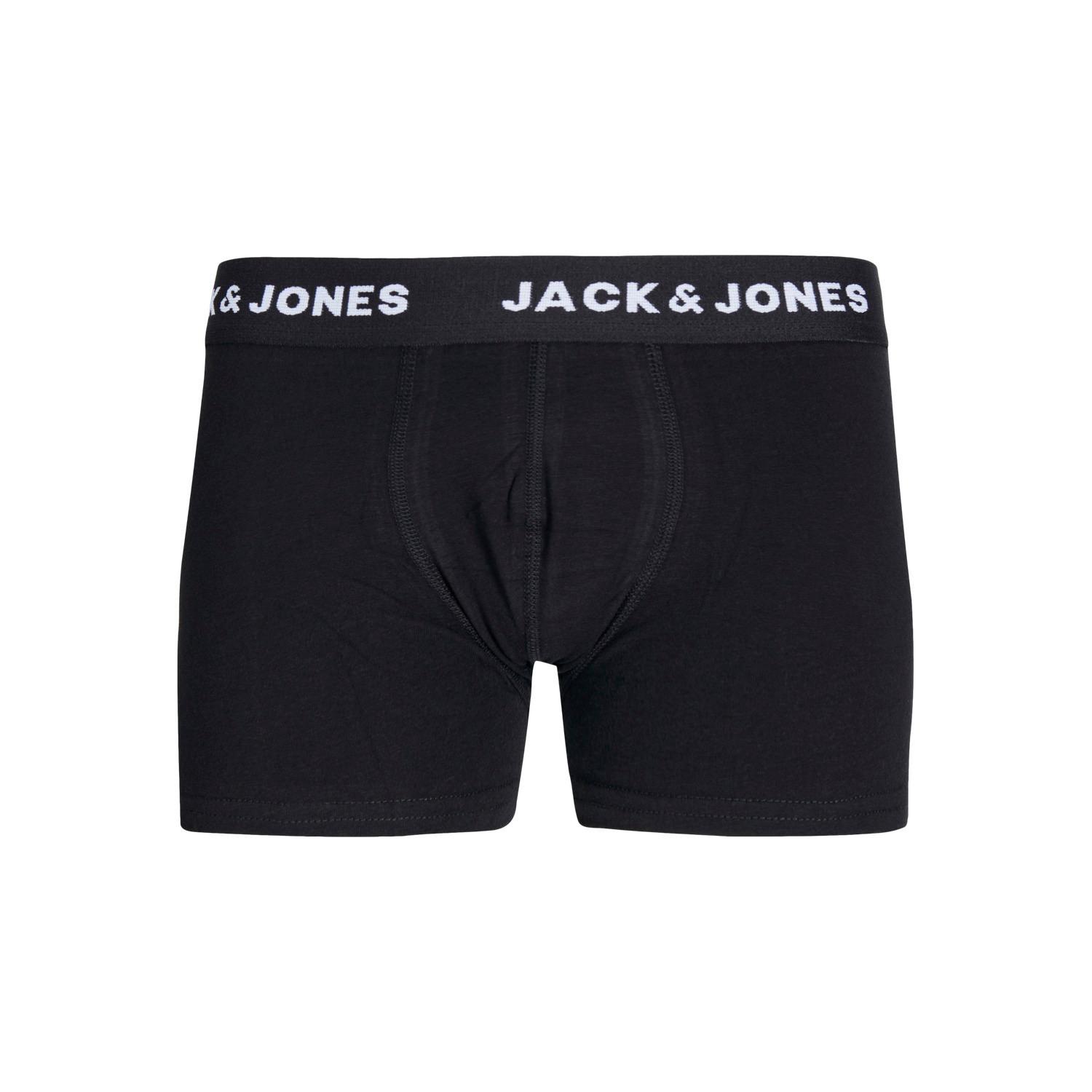 JACK & JONES  Boxer Ragazzi Confezione da 5 Stretch-JACHUEY TRUNKS 5 PACK JNR 