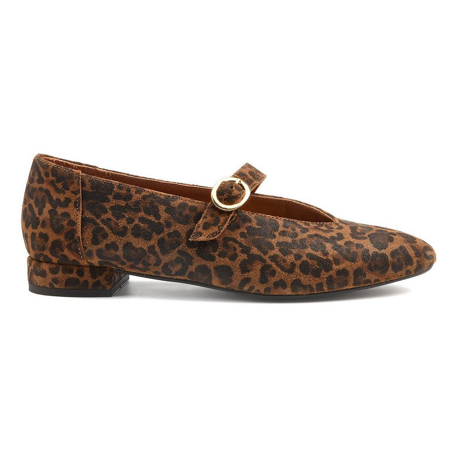 Maison Toufet Cassandre Leopard Print Ballerinas  