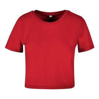 Build Your Own Kurzarm Rundhals Cropped Top  