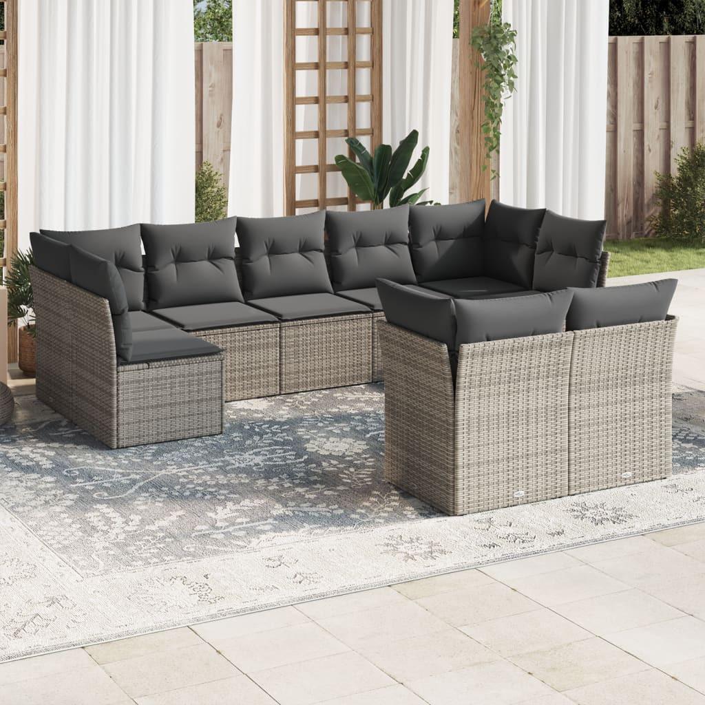 VidaXL Garten sofagarnitur poly-rattan  