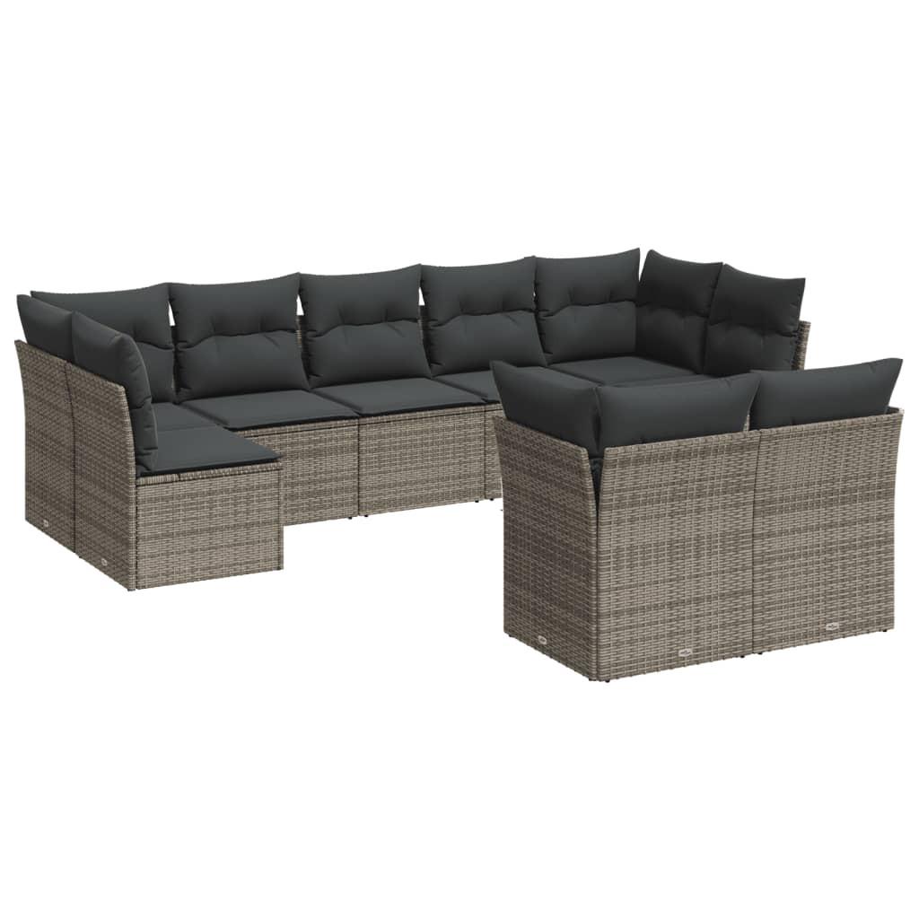 VidaXL Garten sofagarnitur poly-rattan  