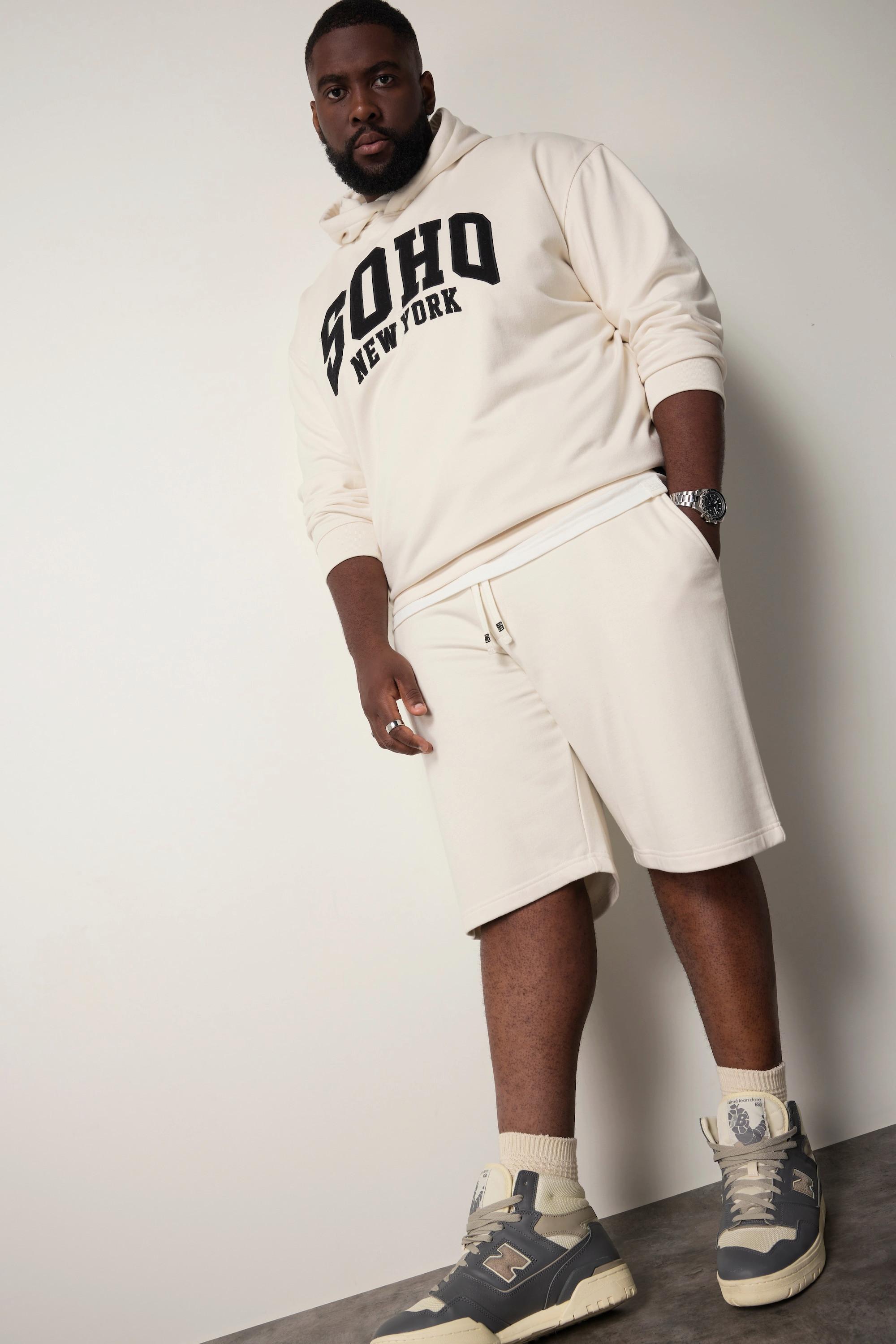 Sthuge Sweat Bermuda Elastikbund Loose Fit  