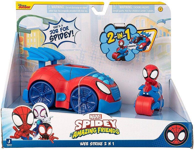 jazwares  Spiderman Spidey 2in1 Web Strike 