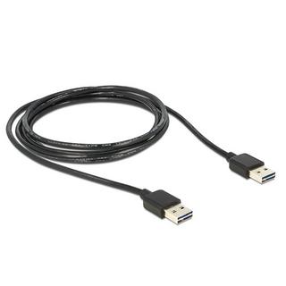 DeLock  85556 cavo USB 2 m USB 2.0 USB A Nero 