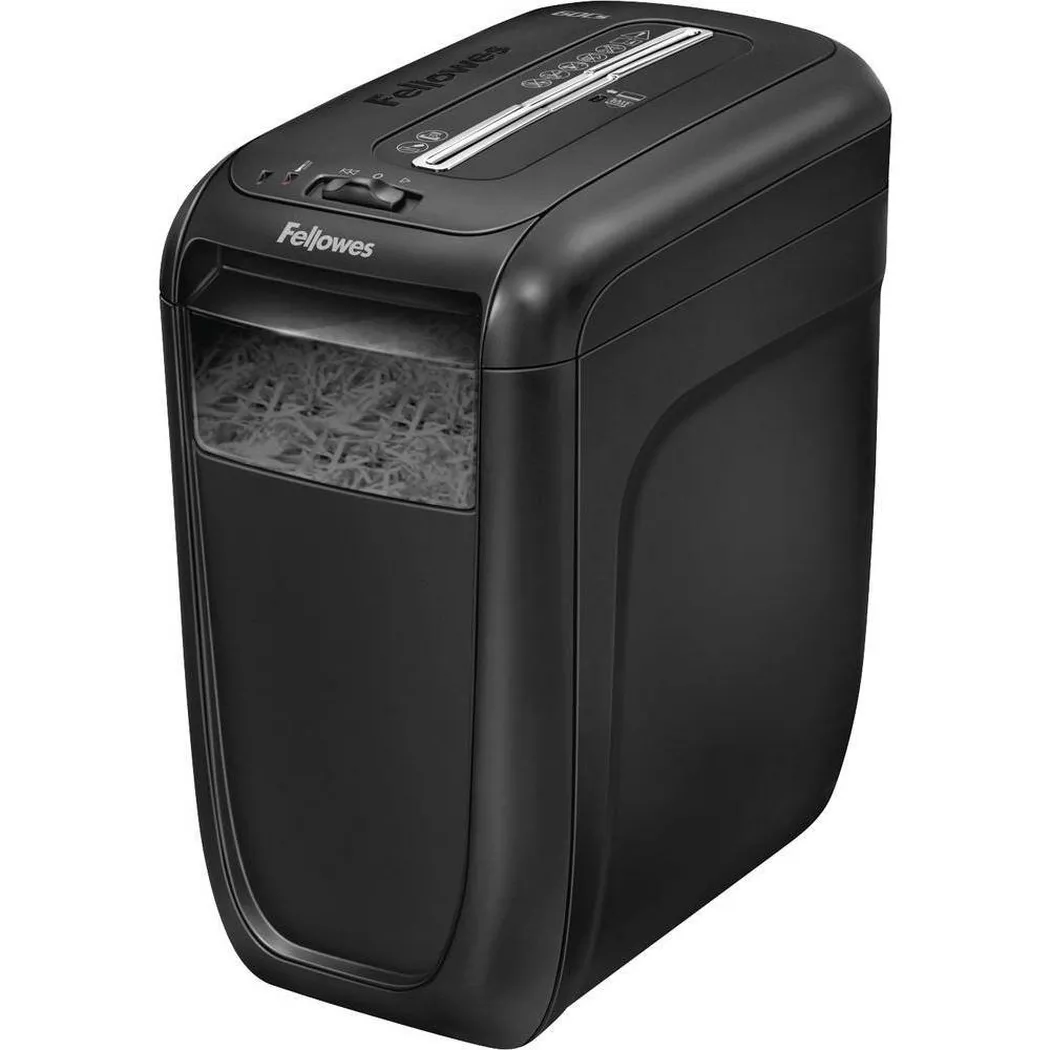 Fellowes – Aktenvernichter Partikelschnitt 4 x 50 mm 22 l, Schwarz