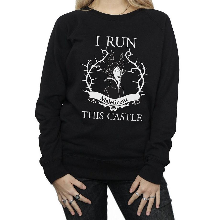 Disney Maleficent I Run This Castle Sweatshirt  