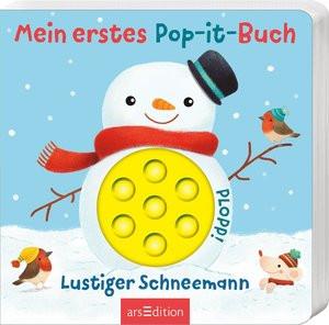 Mein erstes Pop-it-Buch - Lustiger Schneemann Motzko, Juliana (Illustrationen) Copertina rigida 