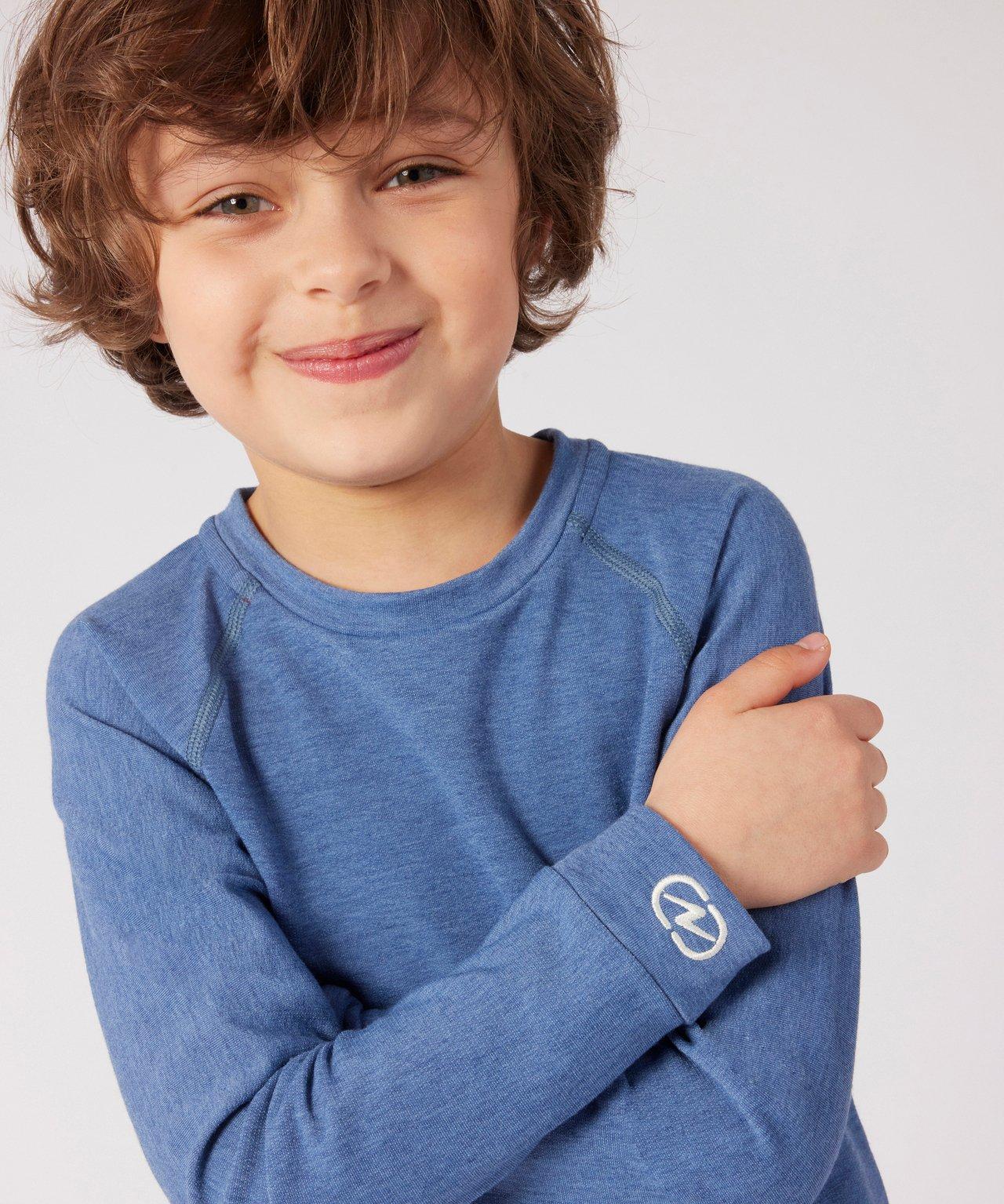 Damart  Thermolactyl-Shirt Comfort mit Rundhalsausschnitt, Wärmegrad 4, für Kinder. 