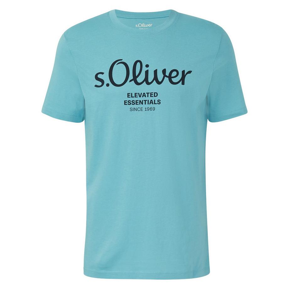 s. Oliver T-shirt  Pack de 4 Confortable à porter-Logo T-Shirt  