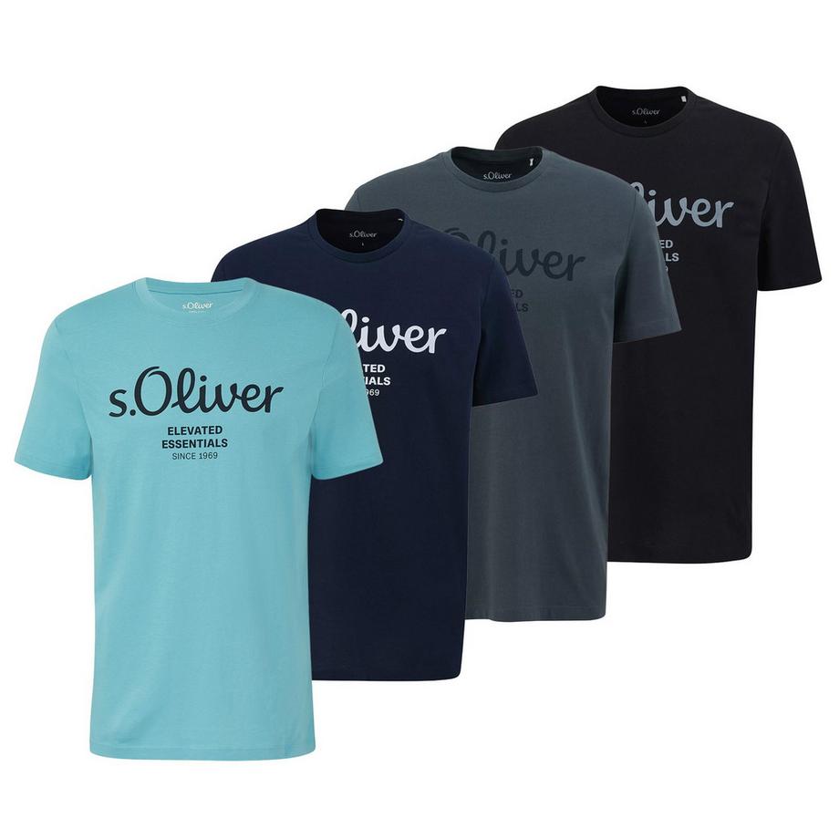 T-shirt  Pack de 4 Confortable à porter-Logo T-Shirt