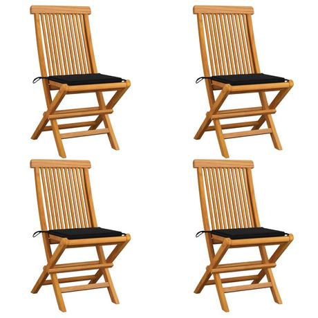 VidaXL sedia da giardino Teak riciclato  