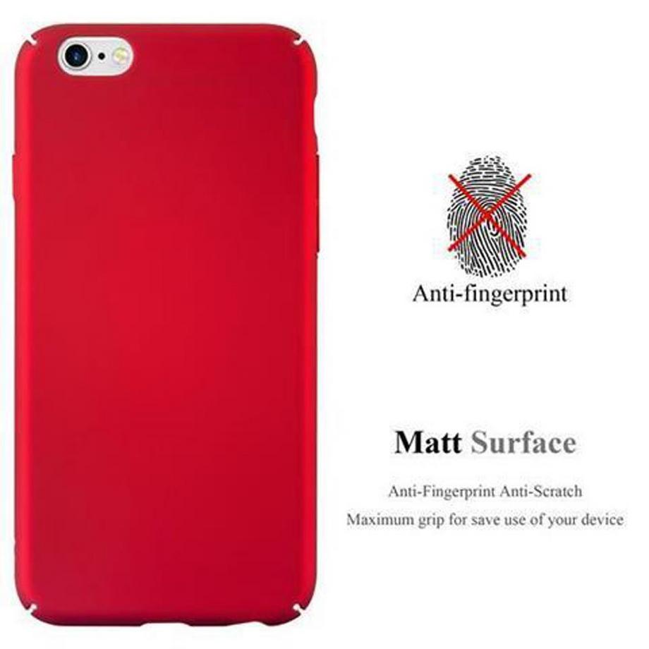 Cadorabo  Hülle für Apple iPhone 6  6S Hard Case in Metall Optik 