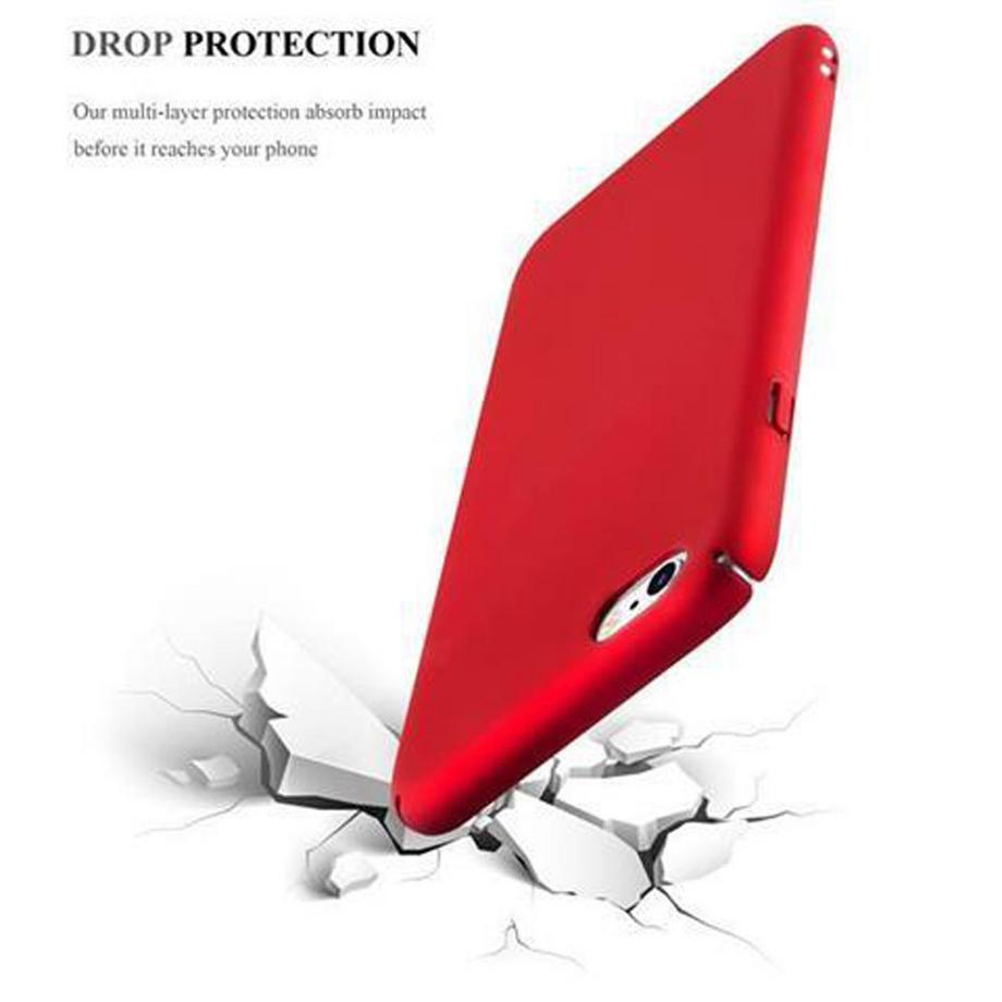 Cadorabo  Hülle für Apple iPhone 6  6S Hard Case in Metall Optik 