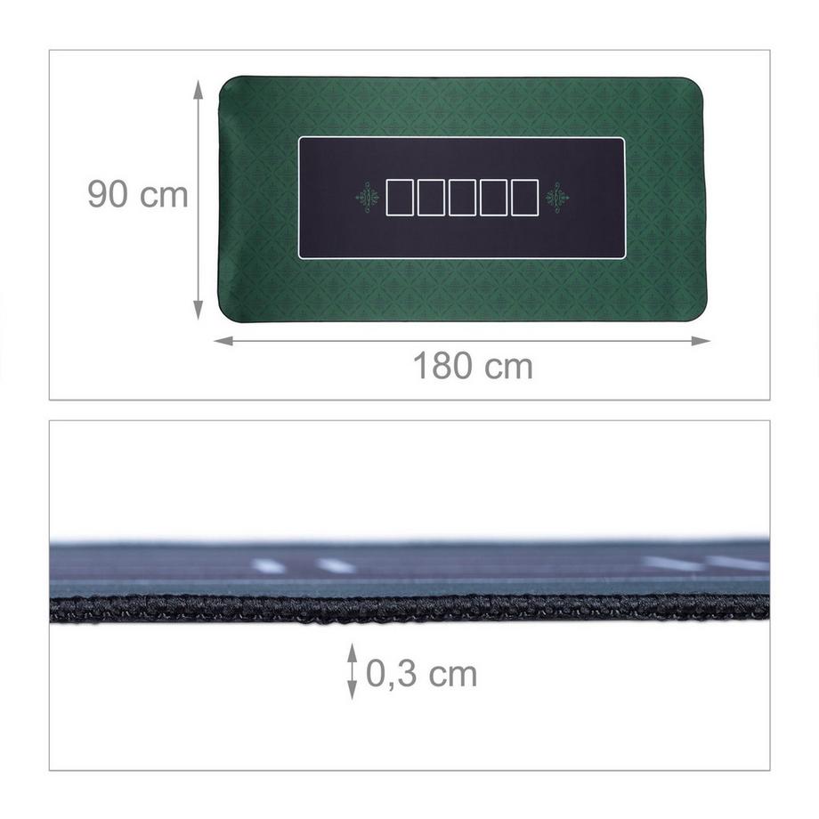B2X  Tapis de poker 180x90 