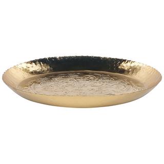 Beliani Dekotablett 2er Set aus Eisen Glamourös SADANE  