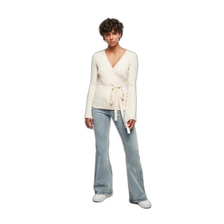 URBAN CLASSICS Gerippte Strick Wickeljacke  