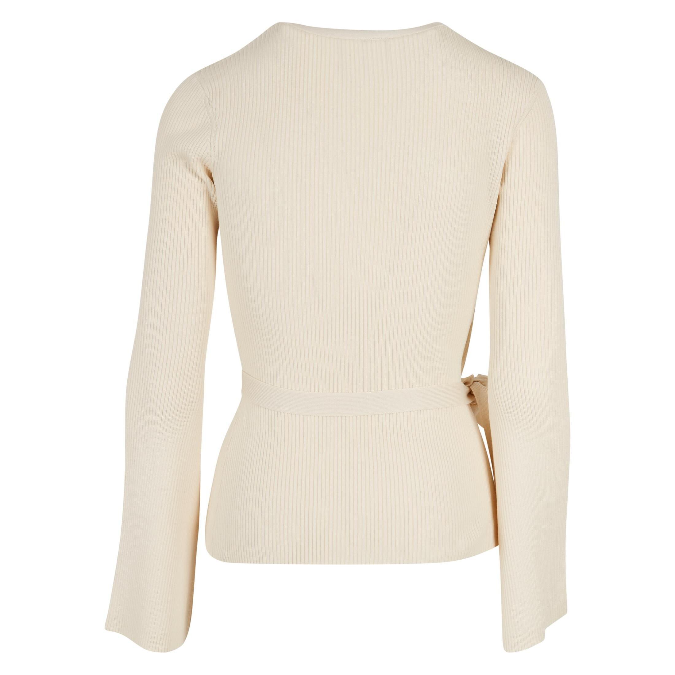 URBAN CLASSICS Gerippte Strick Wickeljacke  